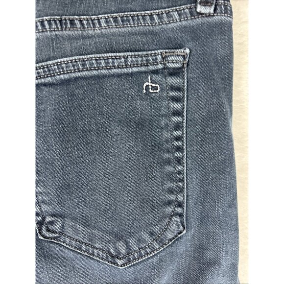 Rag & Bone Fit 2 Slim Jeans Mens Size 33 Dark Blue Denim Straight - Picture 9 of 9